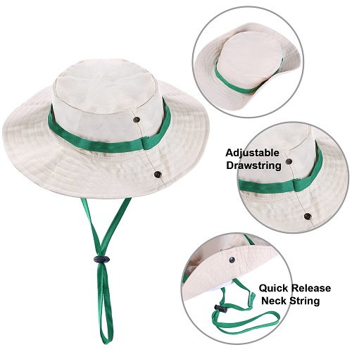 GINMIC Safari Costume Cargo Vest and Hat for Kids, Outdoor Explorer Kits